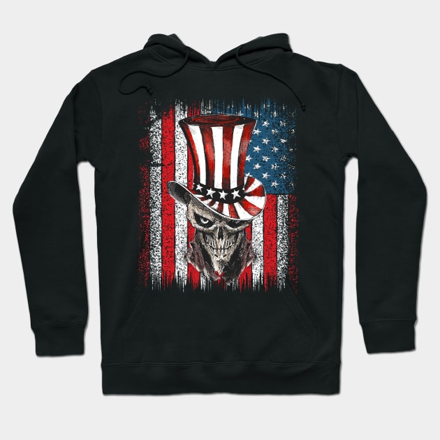 4th of July - Independence Day Hoodie by Scaryzz